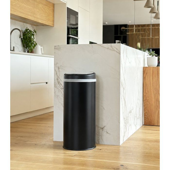KITCHEN MOVE Automatic trash can 42L BLACK