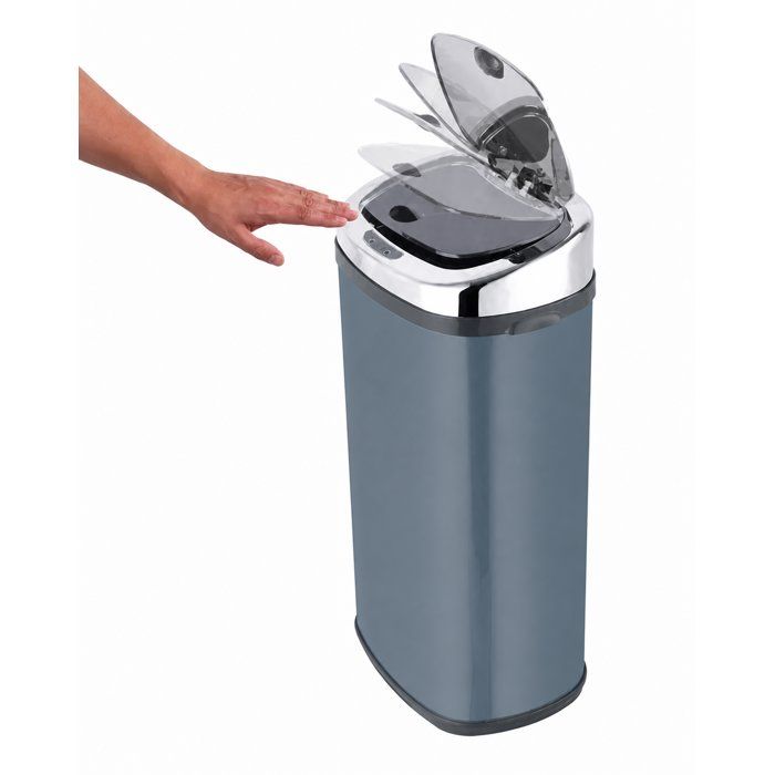 KITCHEN MOVE LARGO Automatic Kitchen Waste Bin - 42 L - 32x25x64 cm - Gray