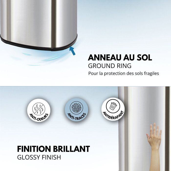 KITCHEN MOVE Majestic Automatic Kitchen Waste Bin - 80 L