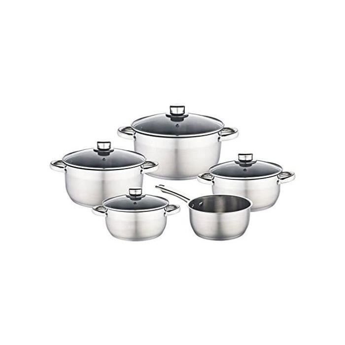 BAUMALU 341979 Battery 9 pieces stainless steel