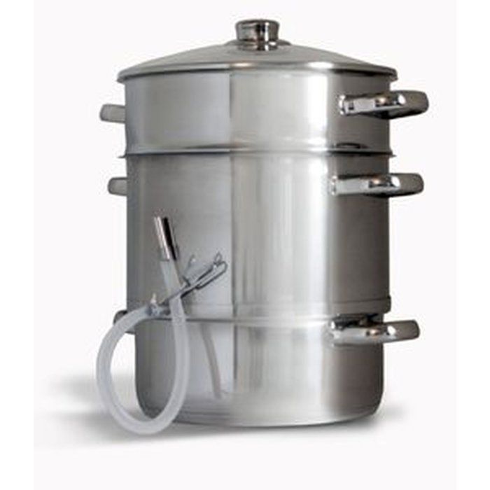 Marmite - BAUMALU - Extracteur jus 26 - Inox - Multi-usage - Grande capacité