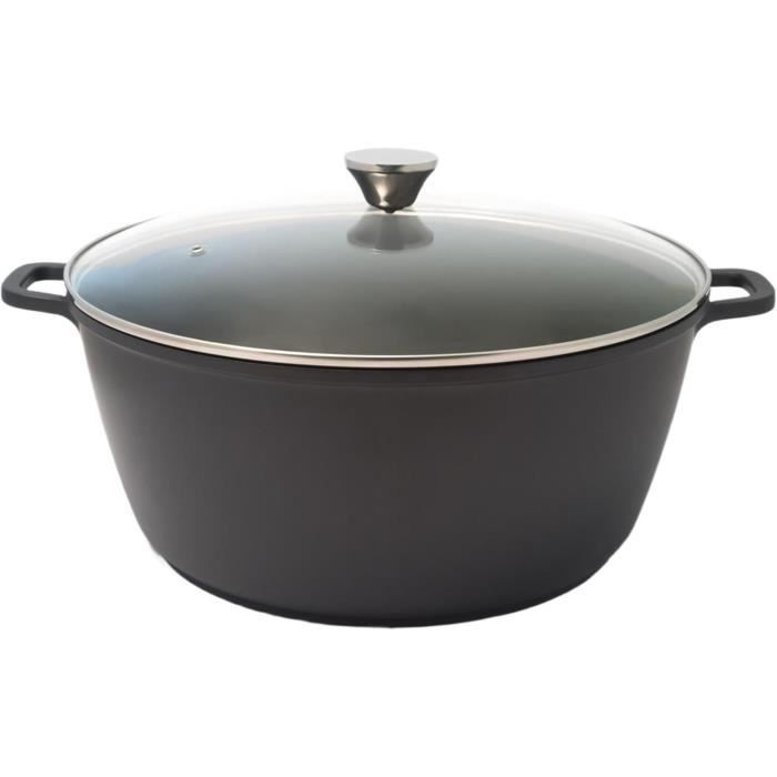 Tall slow cooker - BAUMALU - 384942 - Ceramic interior - With lid - 36 cm