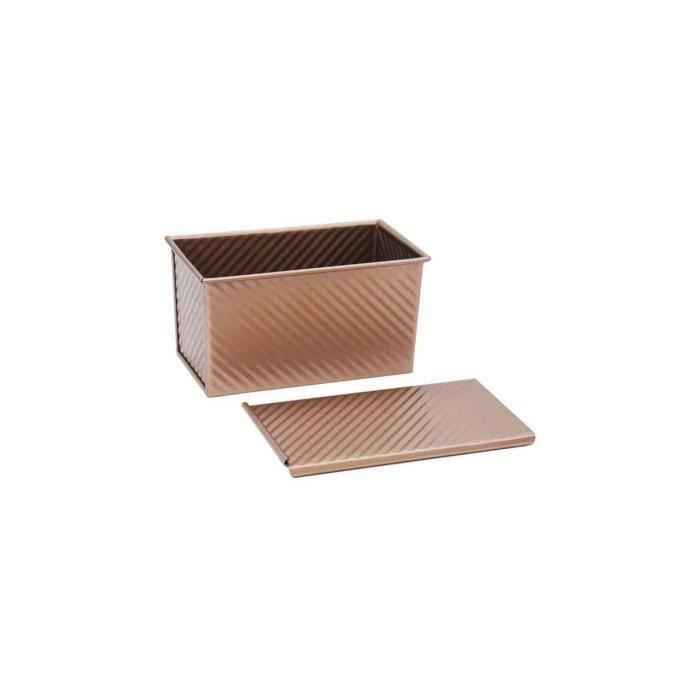 BAUMALU brioche and bread mold with lid