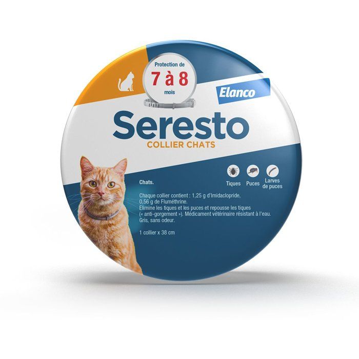 Seresto Cat Anti-Puaces and Anti-Tiques 1 Unit