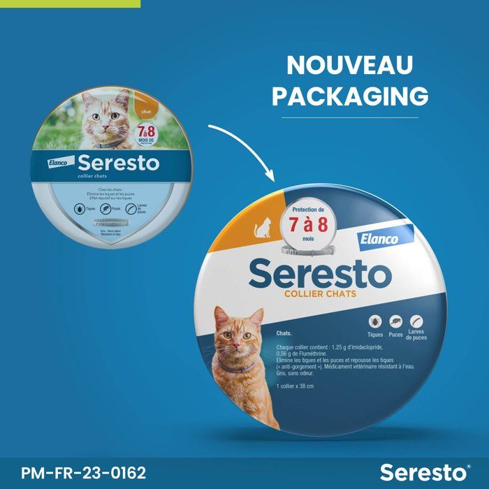 Seresto Cat Anti-Puaces and Anti-Tiques 1 Unit
