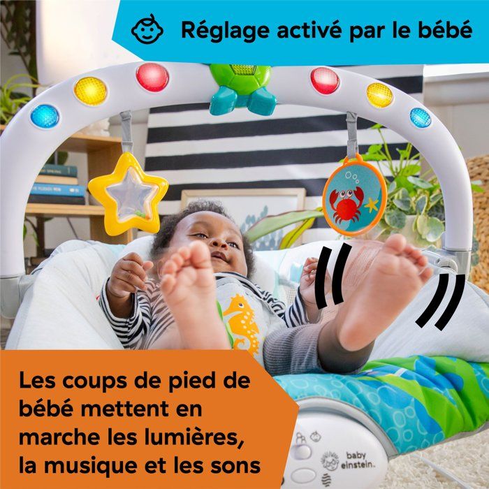 BABY EINSTEIN Transat Neptune - Ocean Explorers, 15 melodies, lights, vibrations
