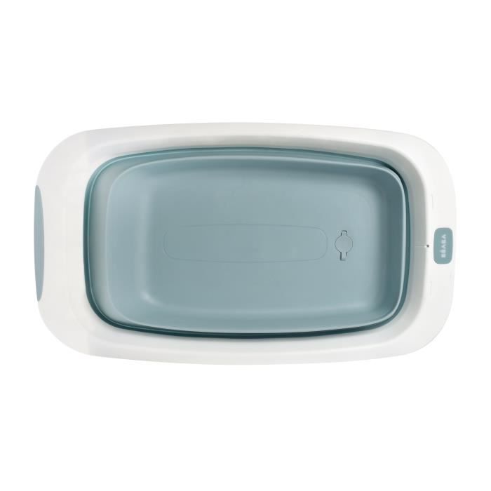 BEABA, Foldable bathtub - 920403 - Eazy Pop Camélé'O bathtub - Baltic blue