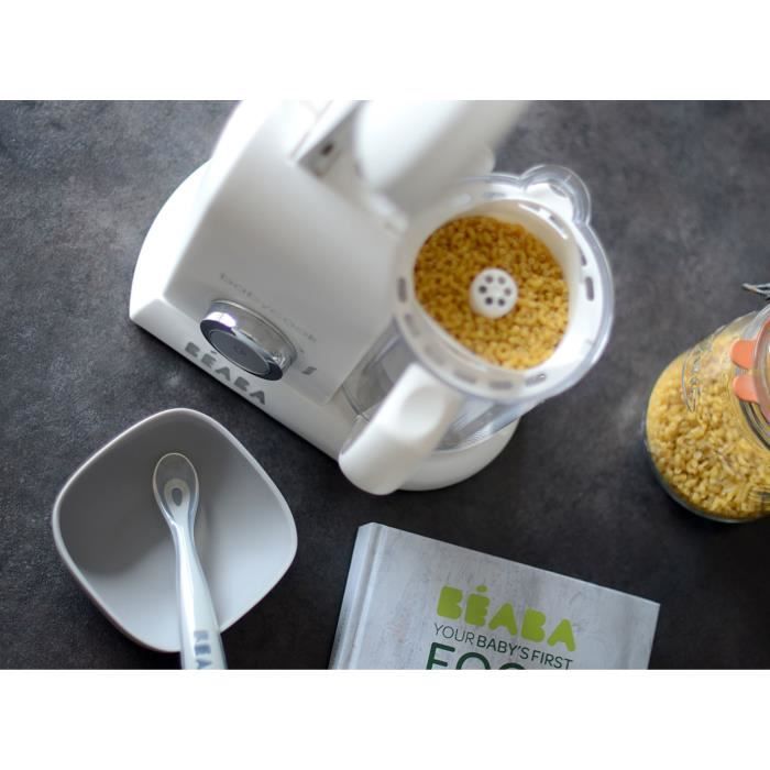 BEABA Babycook Solo Baby Robot White & Silver