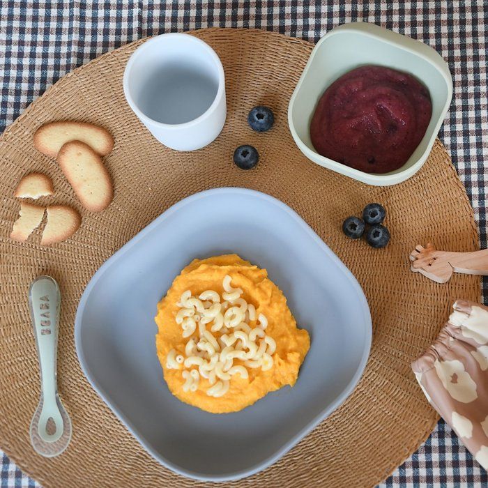 BEABA Silicone meal set 4 pieces - jungle