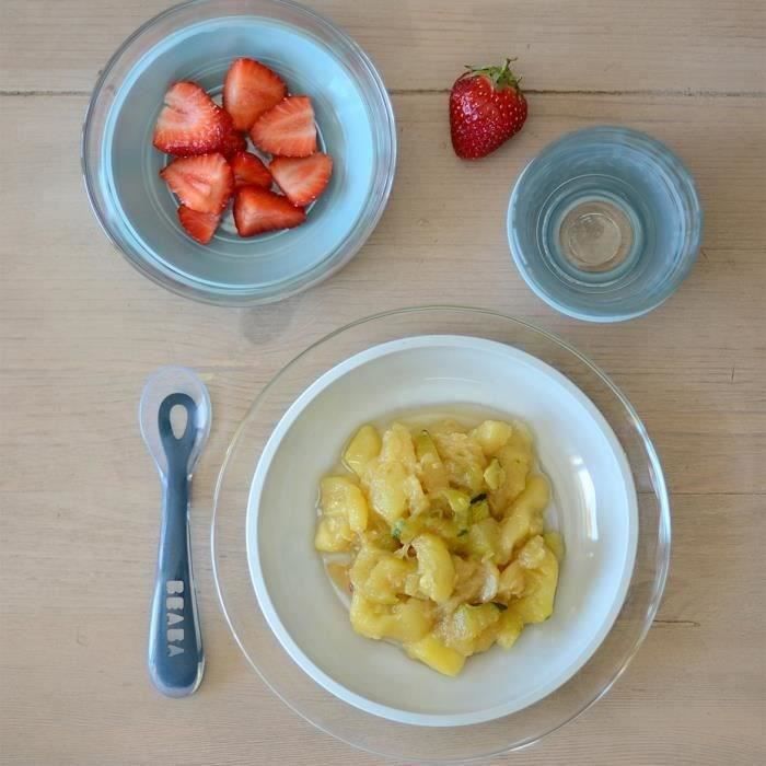 BEABA Jungle glass meal set