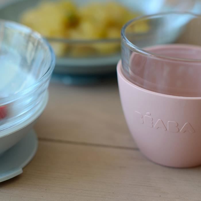BEABA Eucalyptus glass meal box