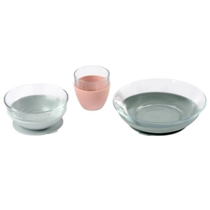 BEABA Eucalyptus glass meal box