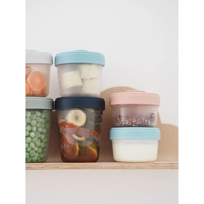 BEABA Set 2nd age 6 portions clip - (6x250ml)