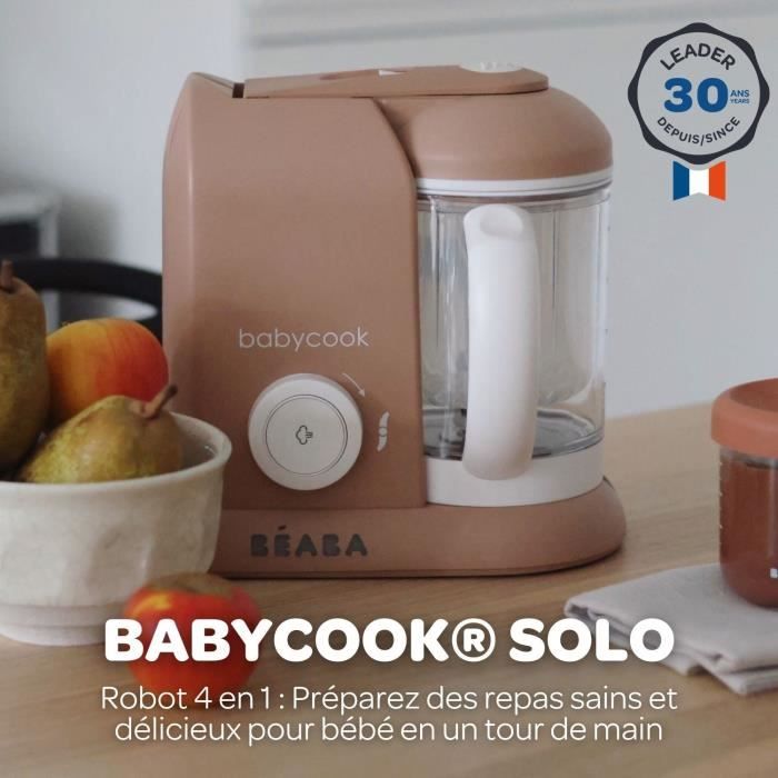BEABA EXCLUSIVITE, Babycook solo, 4 in 1 baby robot, cooker-mixer, Pralin