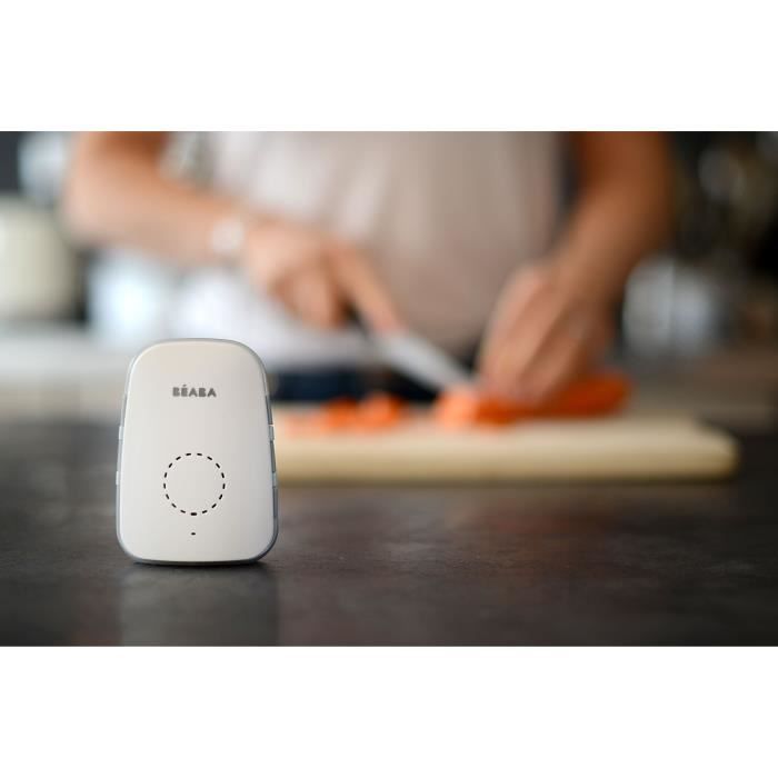 Béaba Babyphone / Baby Monitor SIMPLY ZEN, Walkie-Talkie, 0 Waves Function, Night Mode with Night Light, Range 300M, Autonomy 15H, Simpl