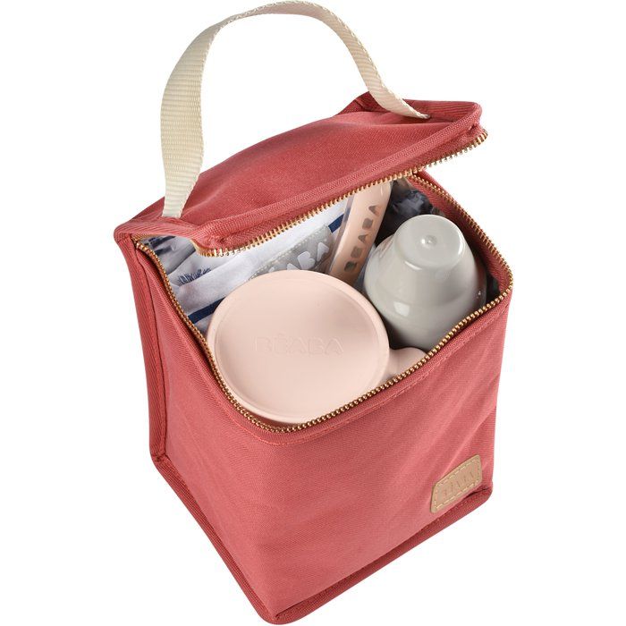 BEABA, Insulated lunch pouch Terracota
