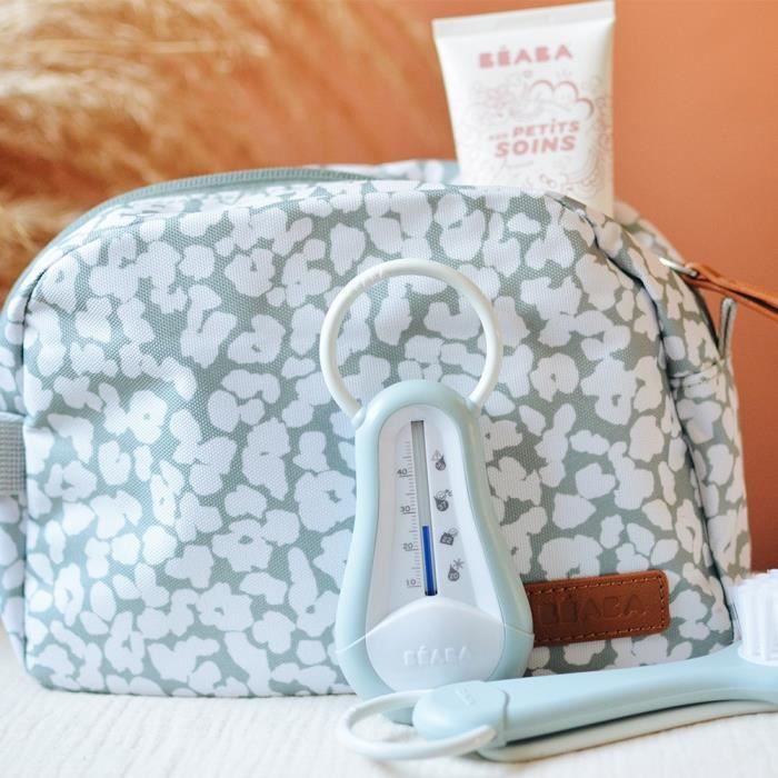 BEABA, cherry blossom baby toiletry bag
