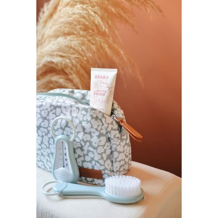 BEABA, cherry blossom baby toiletry bag