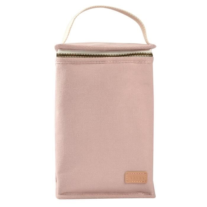 BEABA, Baby meal pouch, insulated, powder pink