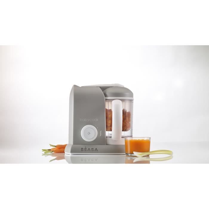 BEABA Babycook Solo 4-in-1 Baby Kitchen Robot - Gray