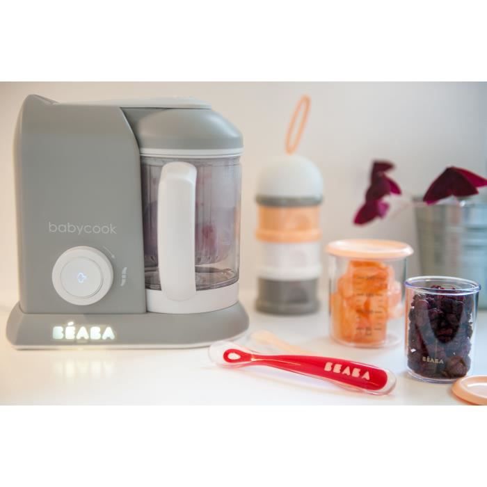 BEABA Babycook Solo 4-in-1 Baby Kitchen Robot - Gray