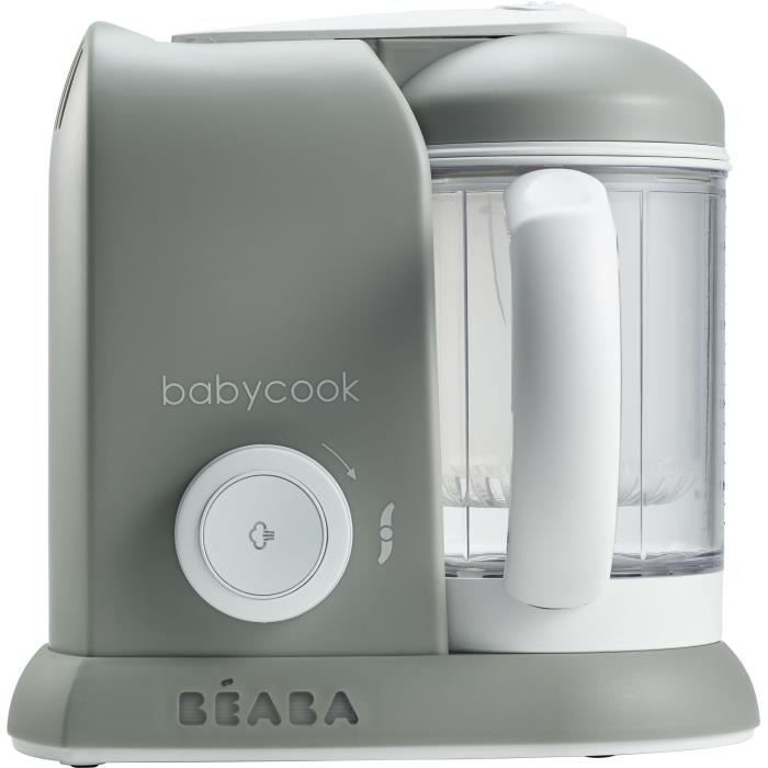 BEABA Babycook Solo 4-in-1 Baby Kitchen Robot - Gray