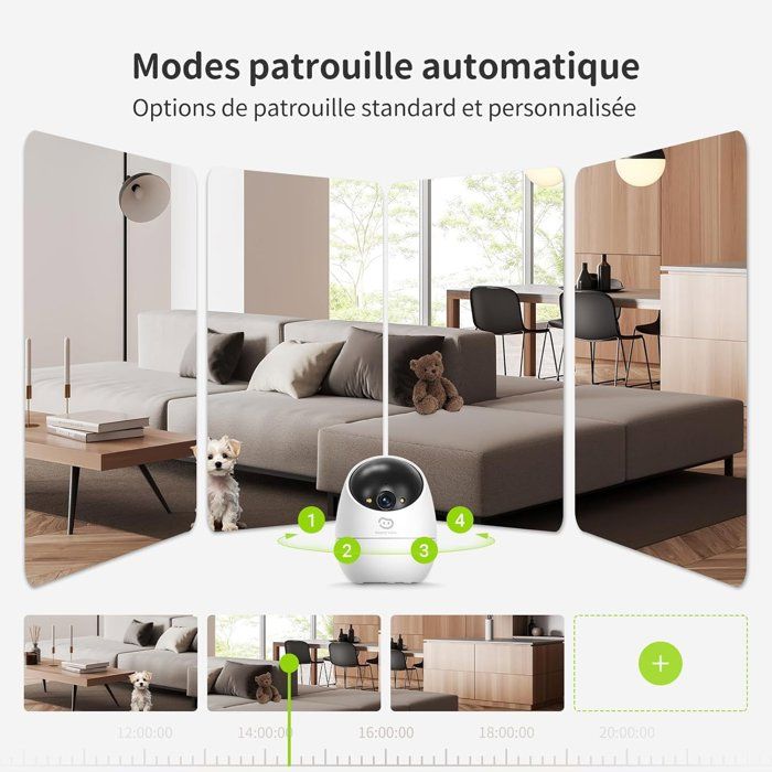 Security Camera - BEANS VIEW - D210 1080p - Indoor - WiFi - Night Vision