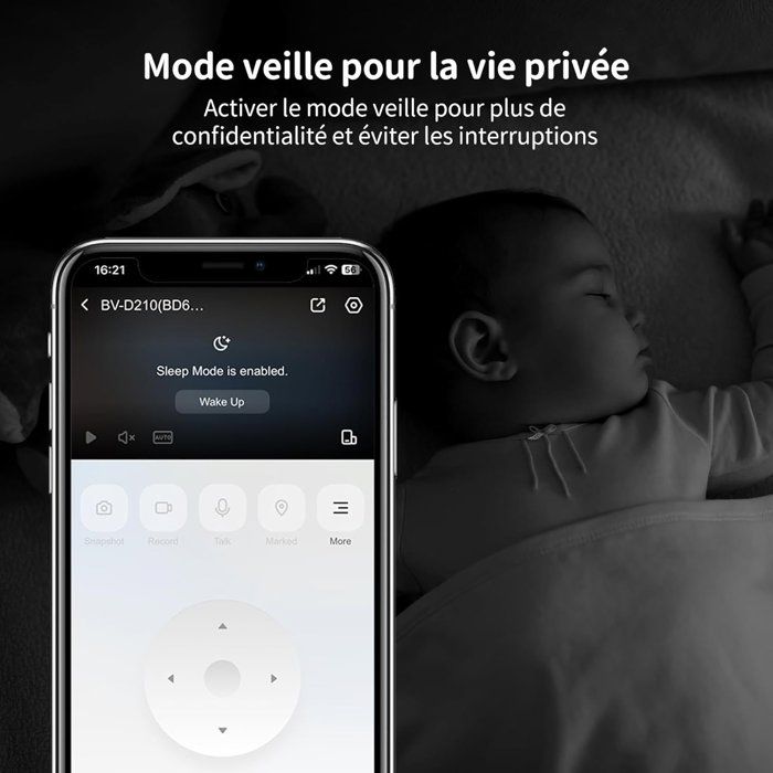 Security Camera - BEANS VIEW - D210 1080p - Indoor - WiFi - Night Vision