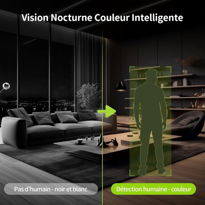 Security Camera - BEANS VIEW - D210 1080p - Indoor - WiFi - Night Vision