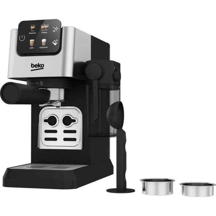 Manual espresso machine - BEKO - CEP5304X - 1628 W - 1.1 L - Silver