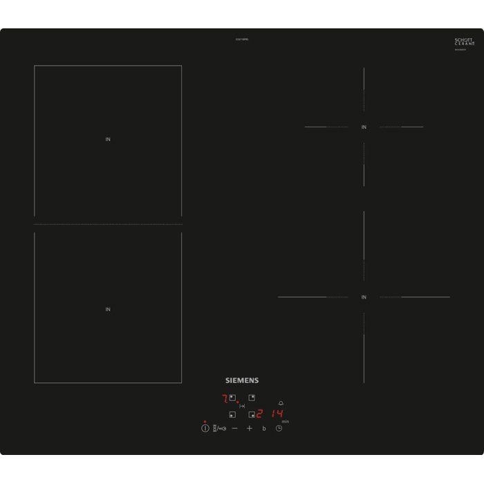 Siemens induction table - 4 lights - 60 cm - EE611BPB5E iq500
