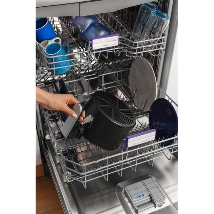 Multifunction oil-free fryer - BEKO - FRL2242B - 1500 W - 3.9 L for 0.8 kg of fries - Circuit cut-off timer - Black