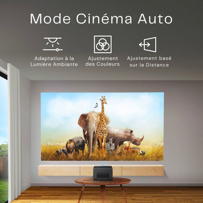 BENQ GP520 4K LED Lifestyle Projector, 2600 AI, Google TV