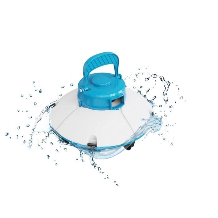 BESTWAY Frisbee robot vacuum - For flat bottom swimming pools - 5 x 3 m