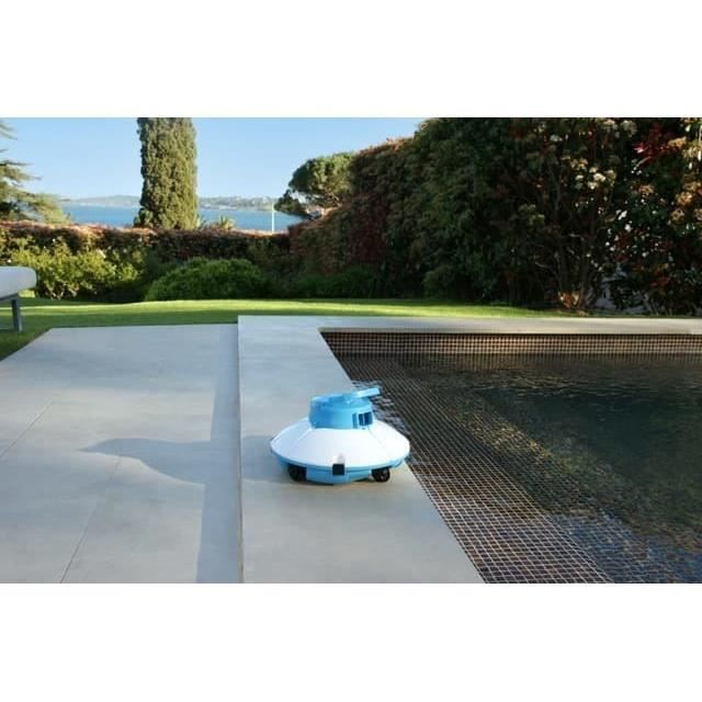 BESTWAY Frisbee robot vacuum - For flat bottom swimming pools - 5 x 3 m