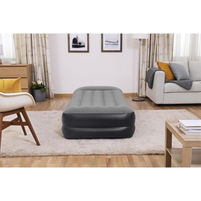 Inflatable bed - BESTWAY - Tritech 1P - 1 place - 191x97x46 cm with integrated electric pump