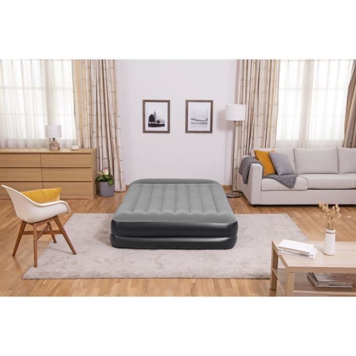 Inflatable bed - BESTWAY - Tritech 2P - 2 places - 203x152x46 cm with integrated electric pump