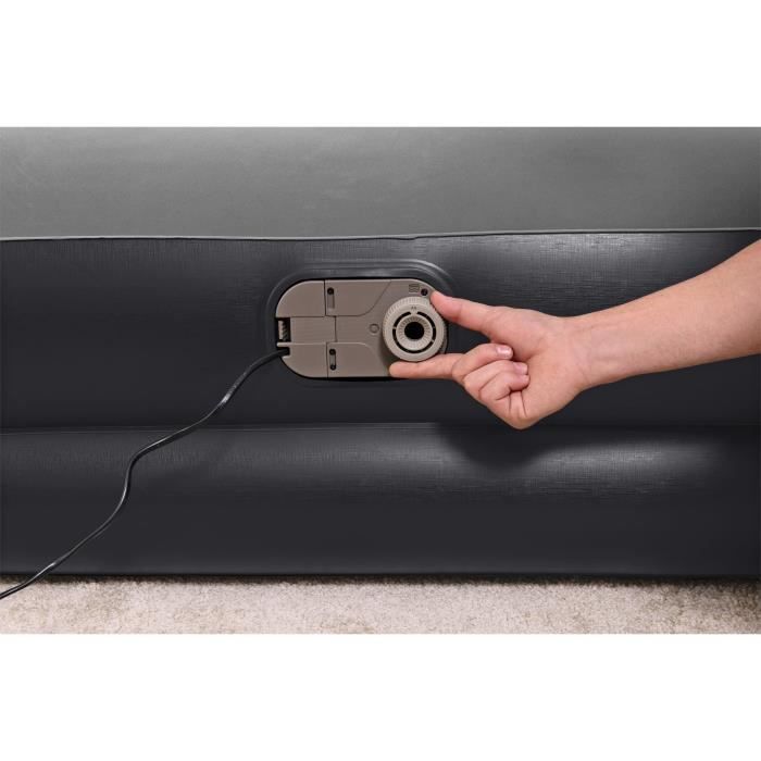 Inflatable bed - BESTWAY - Tritech 2P - 2 places - 203x152x46 cm with integrated electric pump