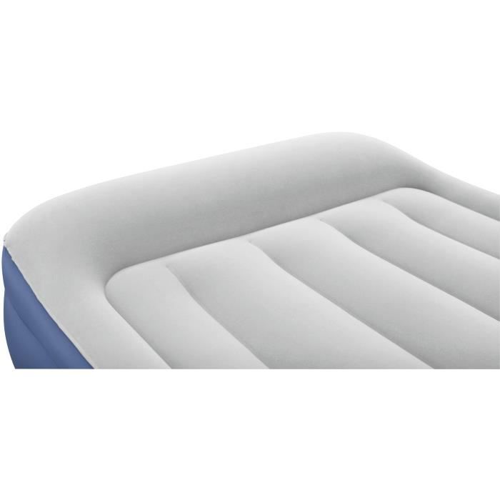 Inflatable bed - BESTWAY - 67628 - 1 place - 191 x 97 x 46 cm, integrated electric pump, bed frame