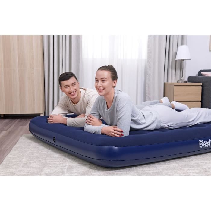 Inflatable camping mattress - BESTWAY - 67003 - 2 places, 2.03 mx 1.52 mx 22 cm