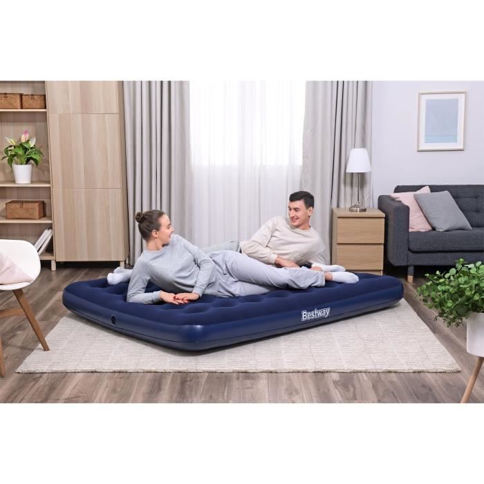 Inflatable camping mattress - BESTWAY - 67003 - 2 places, 2.03 mx 1.52 mx 22 cm