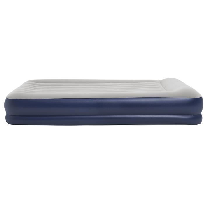 Inflatable bed - BESTWAY - 2-seater mattress - 203 x 152 x 36 cm - Integrated electric pump