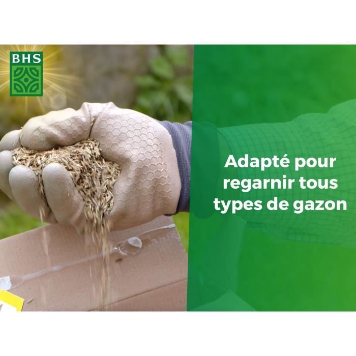 Dry Ground Replenishment Turf - BHS - 1kg | 40 m² | Strong and durable, with excellent durability and tolerance to trampling.