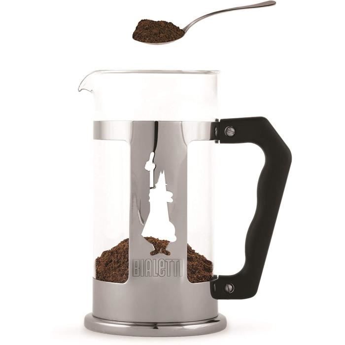 French press coffee maker - BIALETTI - 0003160/NP - 350 ml - Steel