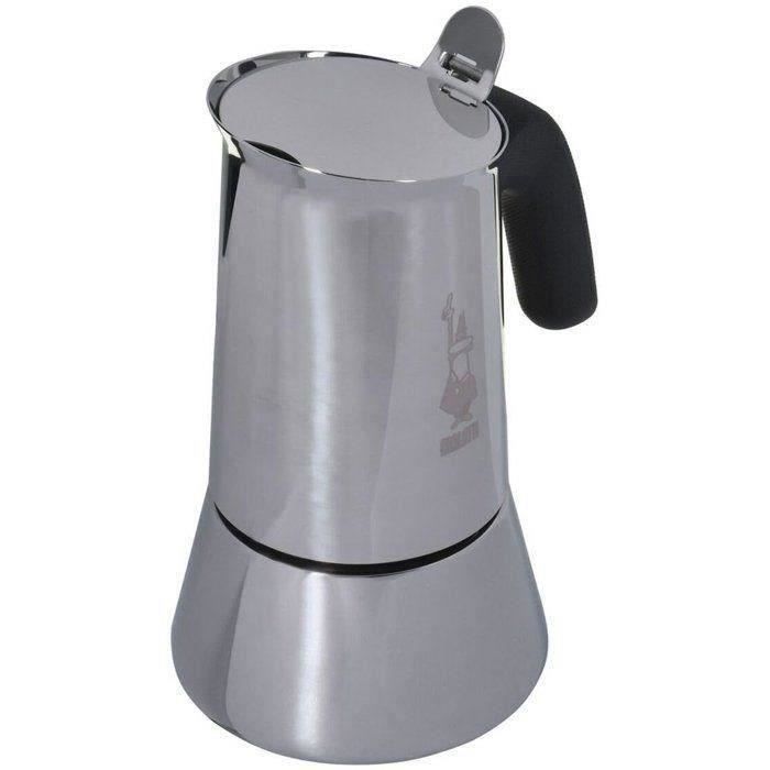 Italian coffee maker + 1 Perfetto Moka Classico coffee - BIALETTI - VENUS - 6 cups - 0.30 L - Pack of 250 g - Silver