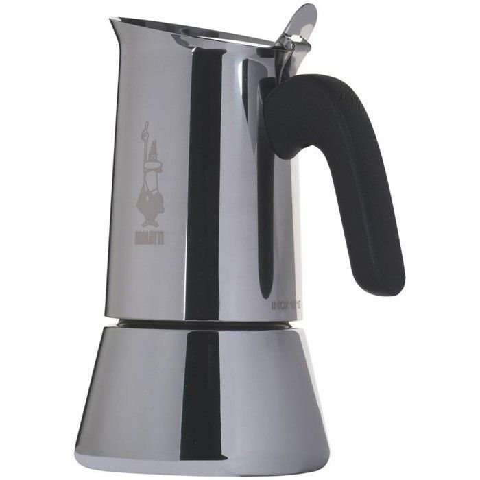 Italian coffee maker + 1 Perfetto Moka Classico coffee - BIALETTI - VENUS - 6 cups - 0.30 L - Pack of 250 g - Silver