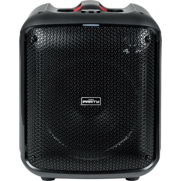 BIGBEN PARTYBTHPMAX - Wireless light speaker - Bluetooth 5.3 - 200W - USB, SD, Aux-In - Wired microphone (ideal Karaoke)