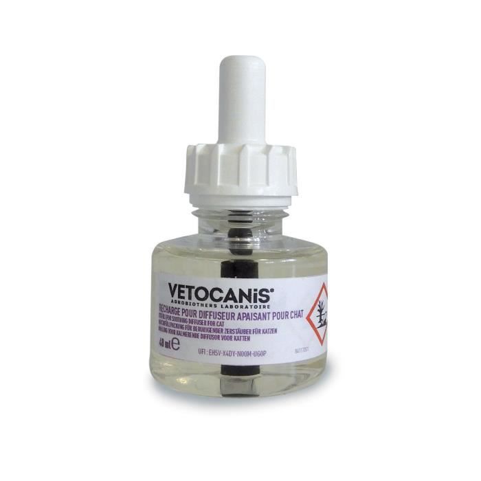 VETOCANIS Anti-stress diffuser refill for cats - Effective for 45 days