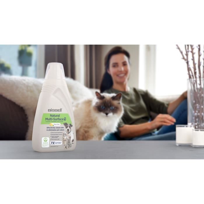 BISSELL B3122 Crosswave Floor Cleaner with Natural Formula - 1L, Special Animals, Multi-Surface Cleaning