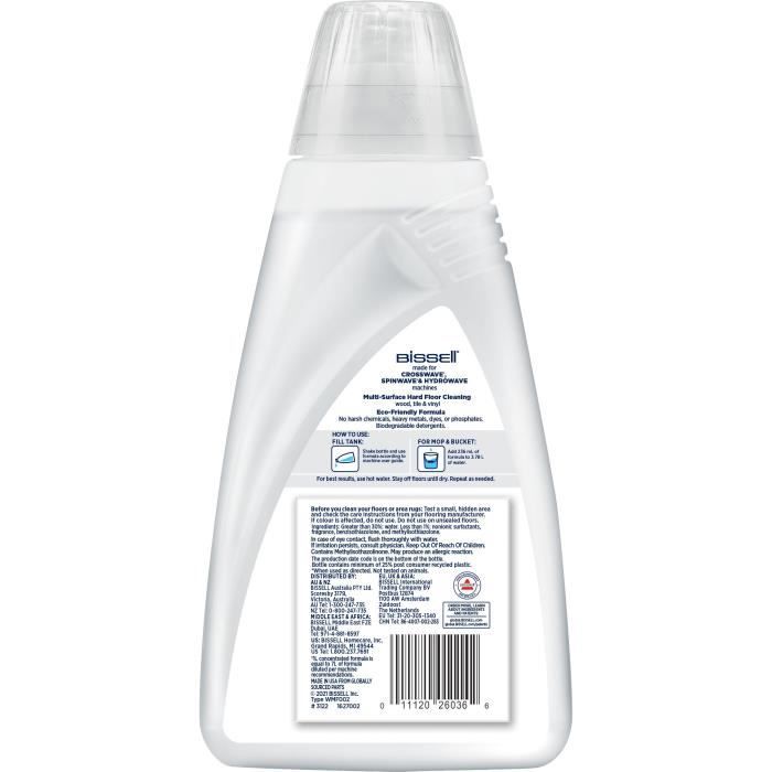 BISSELL B3122 Crosswave Floor Cleaner with Natural Formula - 1L, Special Animals, Multi-Surface Cleaning